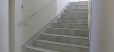 Marble Staircase-White Carrara 